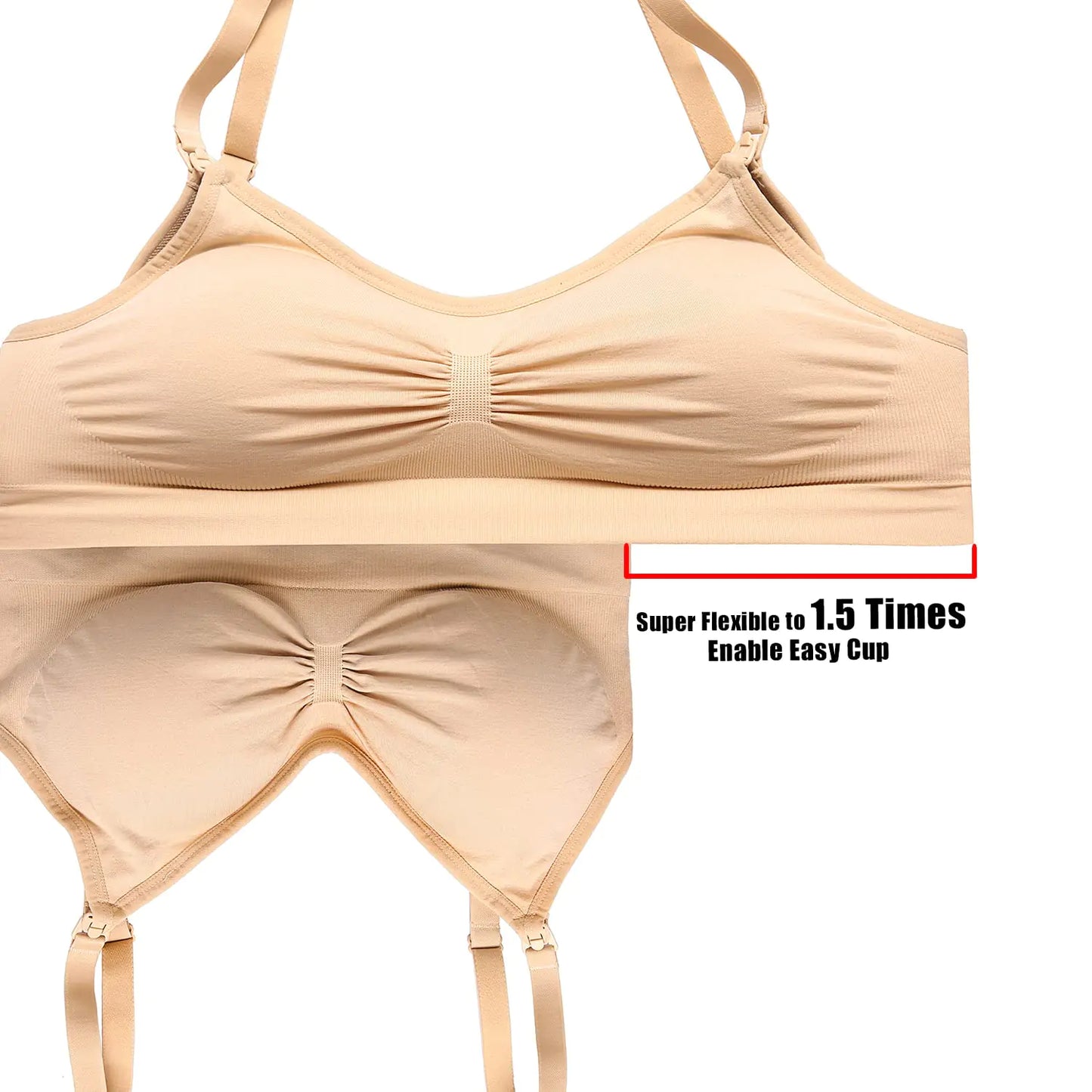3-pack Maternity/Nursing Bra Set
